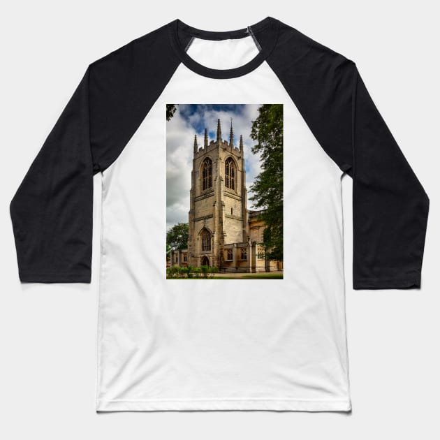 All Saints church in Gainsborough Baseball T-Shirt by jasminewang